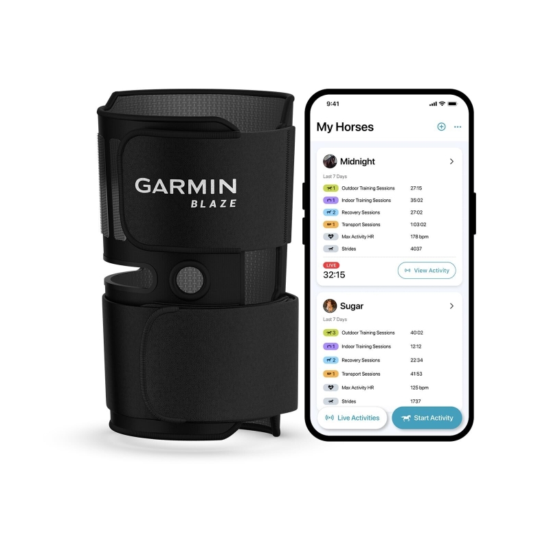 Garmin Blaze Equine Wellness System for Horses