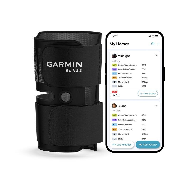 Garmin Blaze Equine Wellness System for Horses
