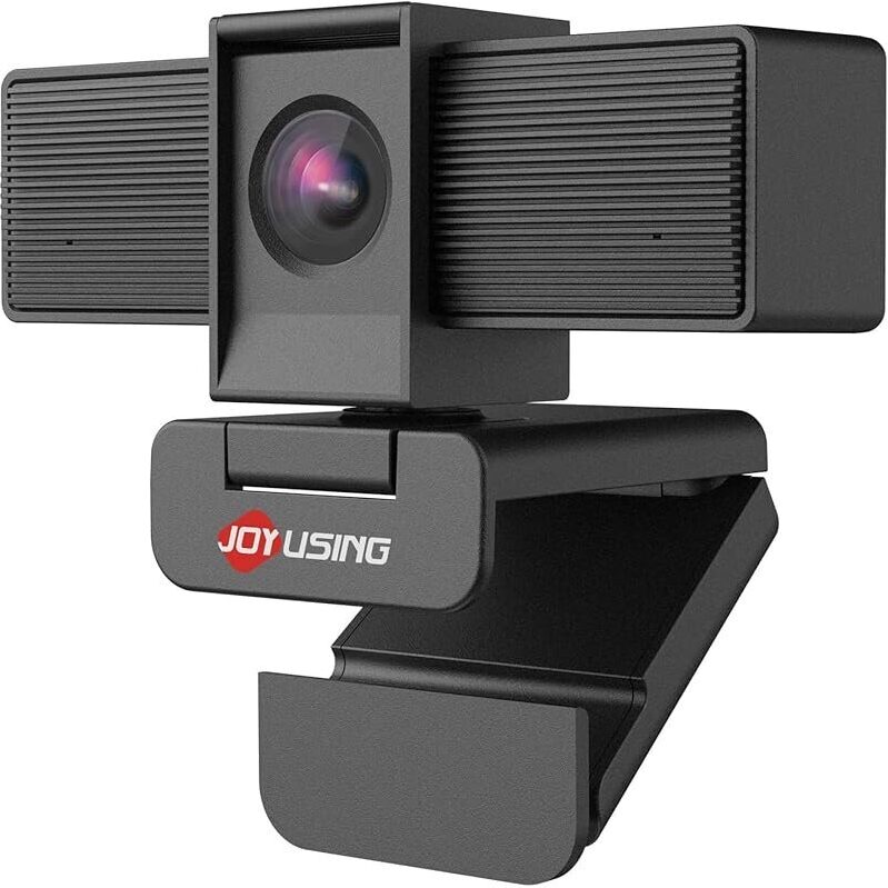 JOYUSING Flip600S 4K Webcam for PC with Tripod - High-Def Clarity