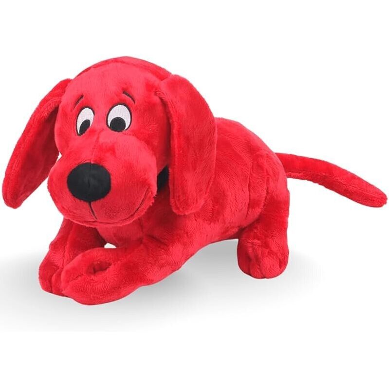 Clifford Snuggle Buddy 14-in Plush Dog Toy for Medium to Large Dogs