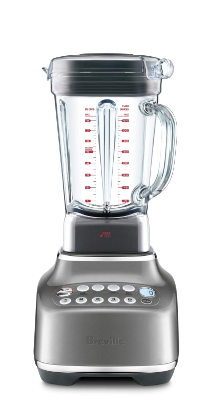 High-Performance Breville Q Home Blender - Smoke Hickory