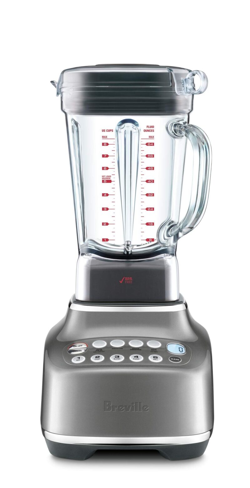 High-Performance Breville Q Home Blender - Smoke Hickory