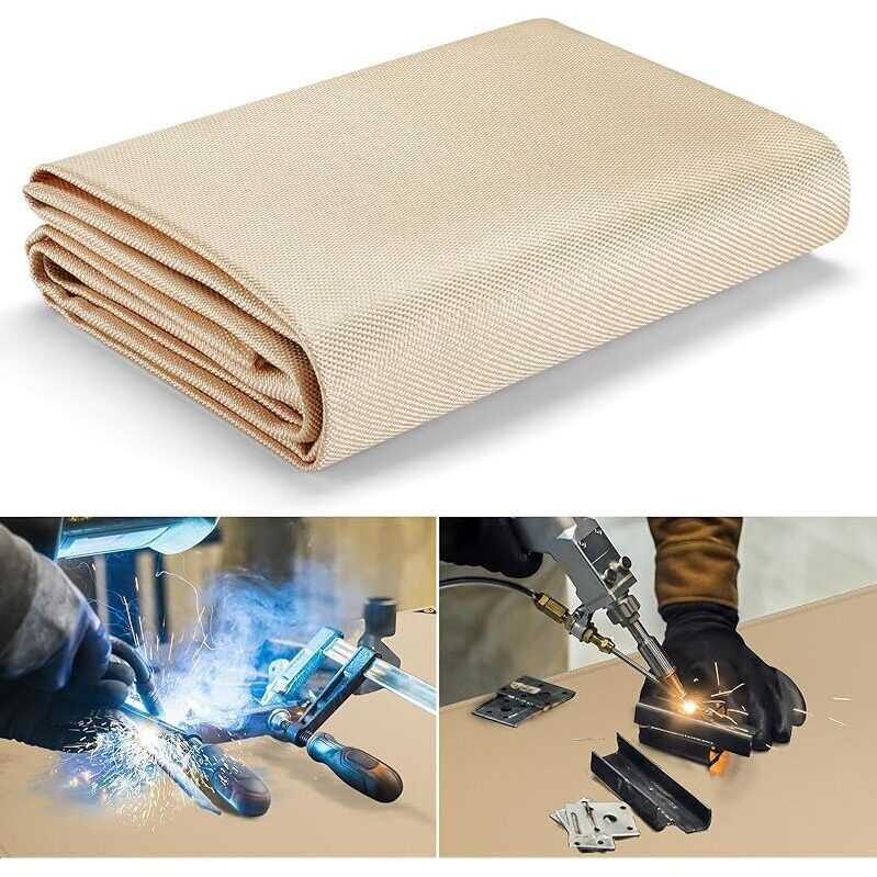 Heavy Duty Fiberglass Welding Blanket 4x6-ft - Ultimate Protection for Welders