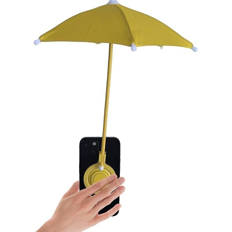 Magnetic Phone Umbrella for Sun Shade - Perfect for iPhone and More