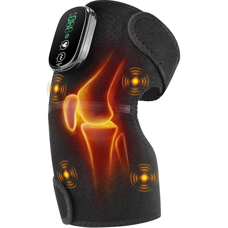 Cordless Knee Massager for Pain Relief - 5 Massaging Modes