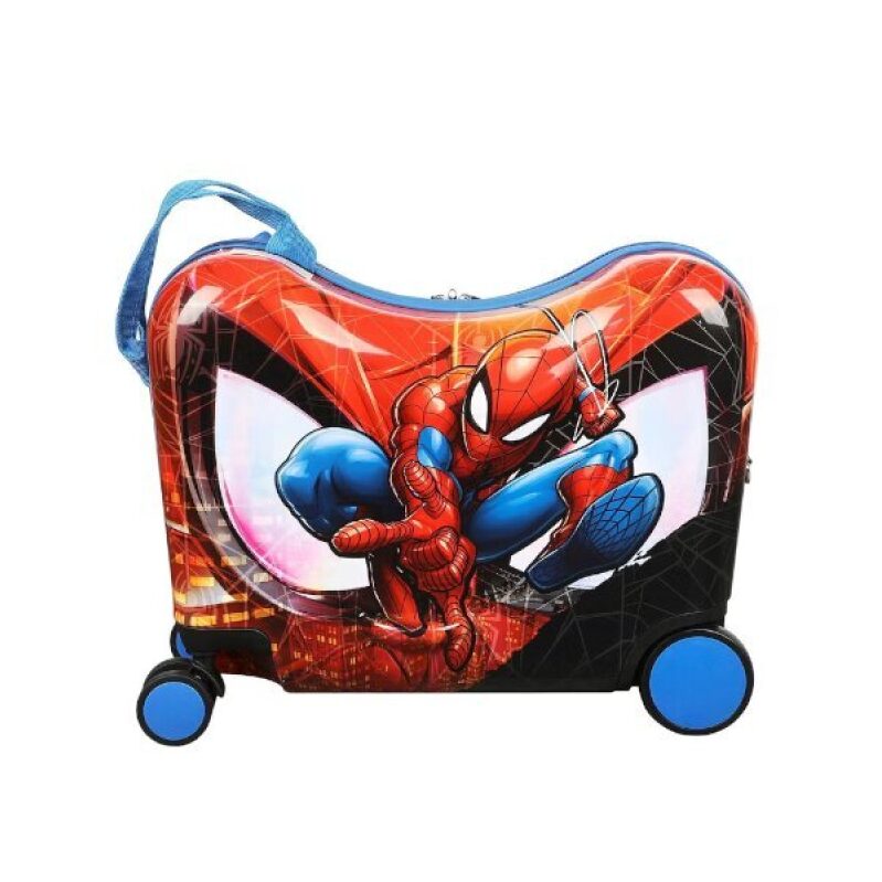 Affordable Spider-Man Ride-On Spinner Suitcase for Kids