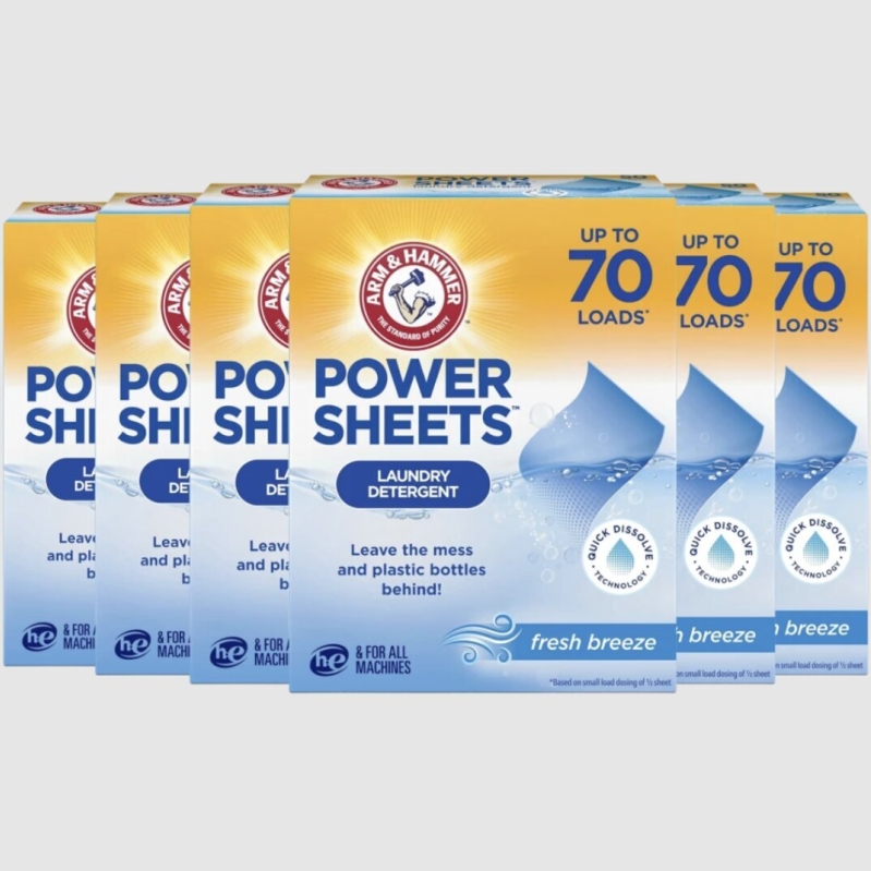 Today's Deal: Arm & Hammer Power Sheets 6-Pack