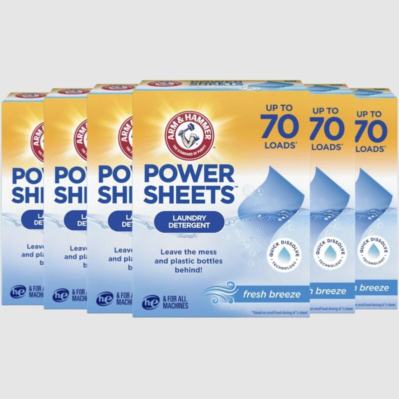 Today's Deal: Arm & Hammer Power Sheets 6-Pack