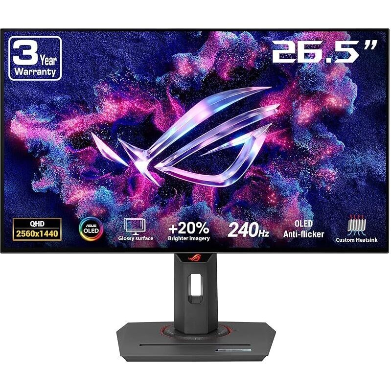 ASUS ROG Strix 27-inch Gaming Monitor - High-Performance OLED Display