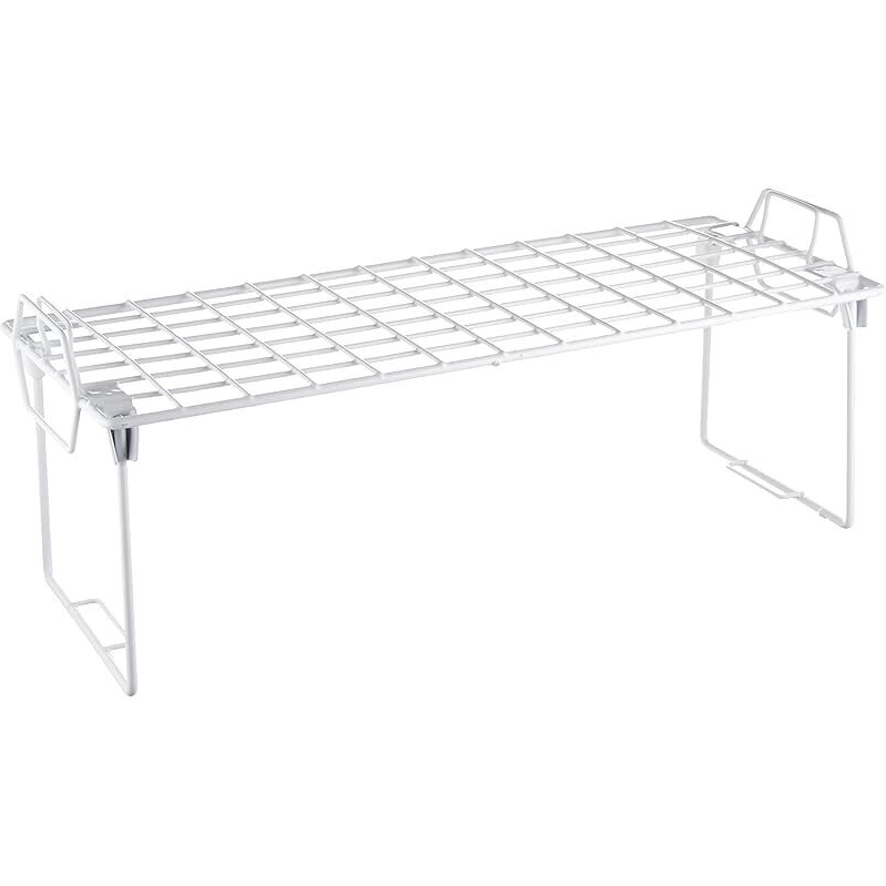 Whitmor Stackable Wire Shelf Organizer - 7 x 18 x 7 Inches