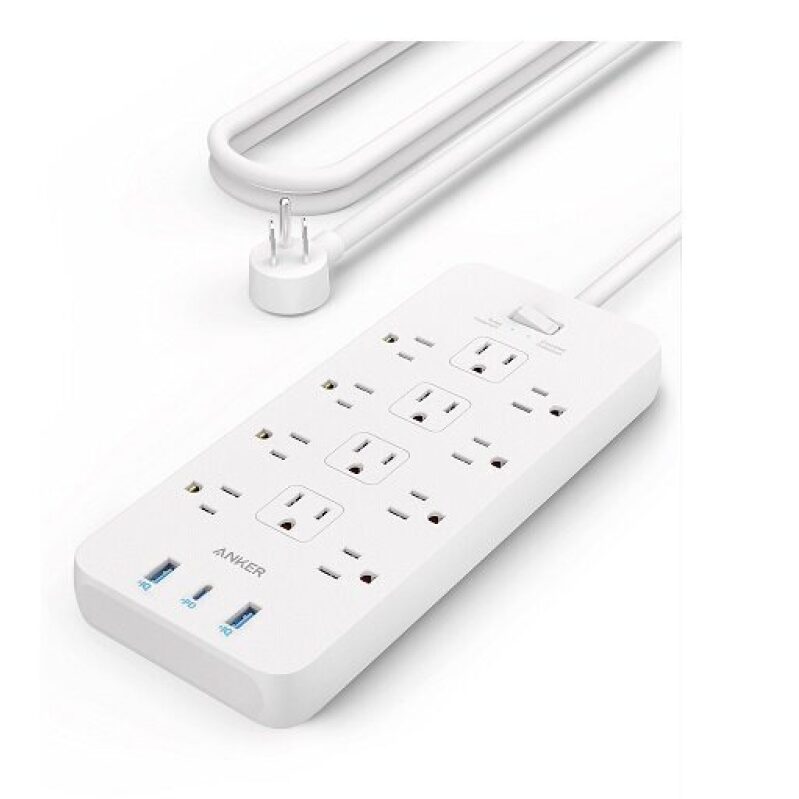 Anker 12-Port Power Strip with 3 USB Ports - Unbeatable Deal