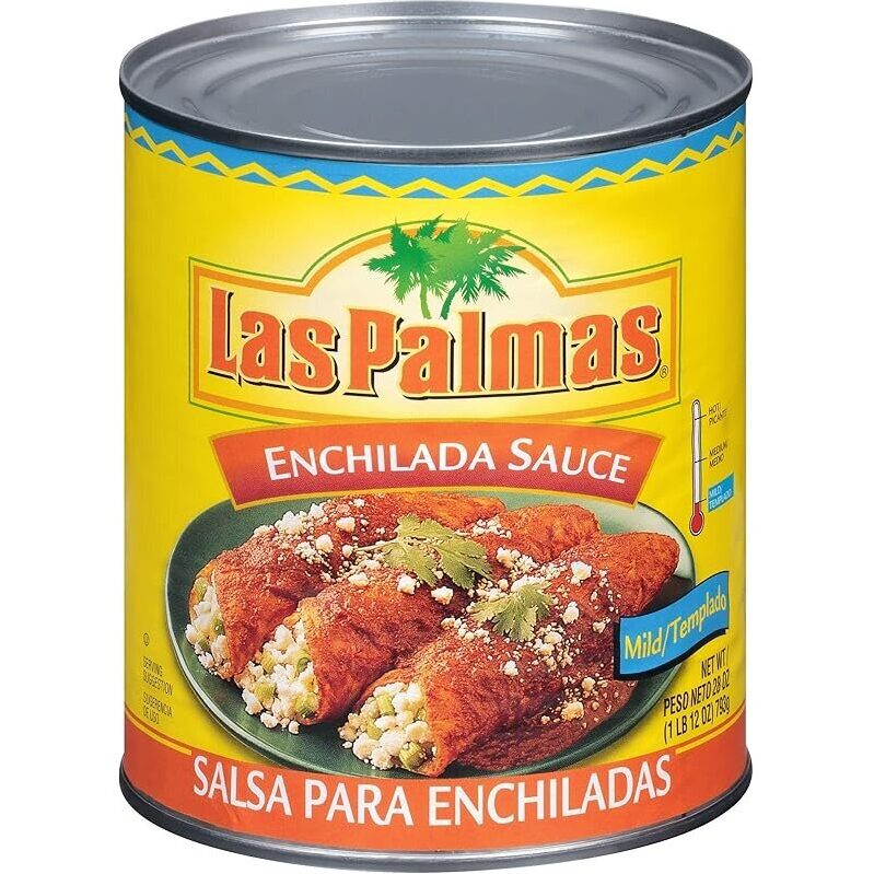 Las Palmas Red Enchilada Sauce - 28oz - Mild Flavored Salsa