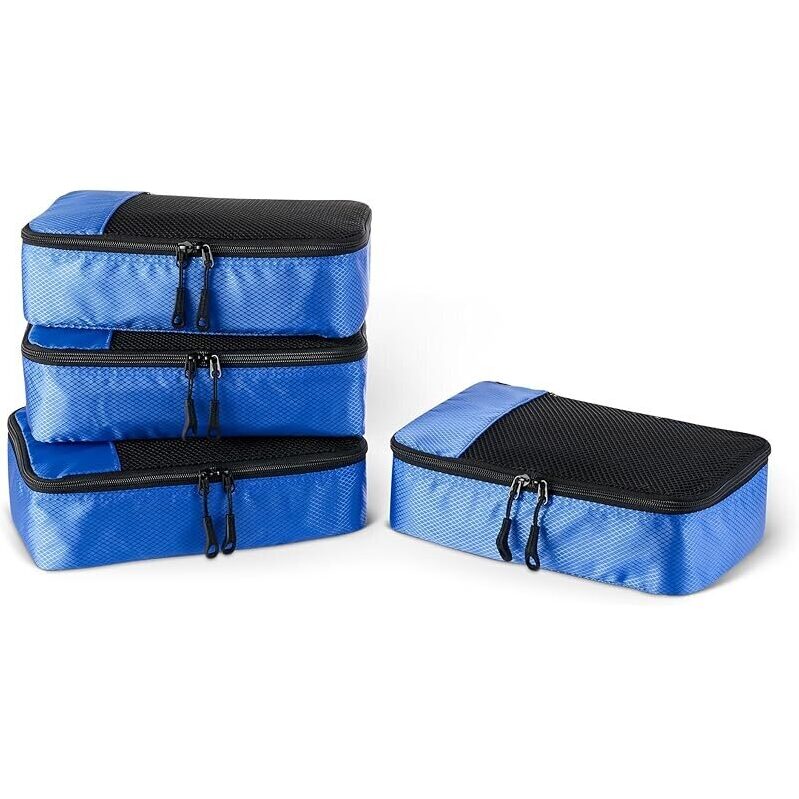 Amazon Essentials 4-Piece Packing Cubes Set - Ultimate Travel Organization