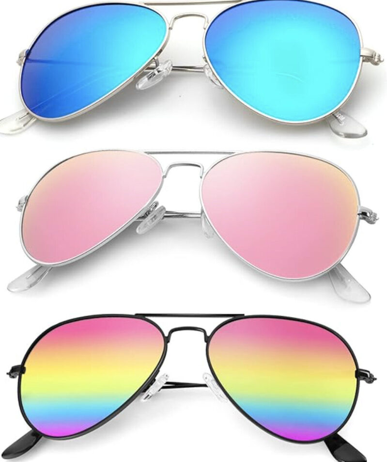 Affordable Aviator Sunglasses Set - Stylish and Protective