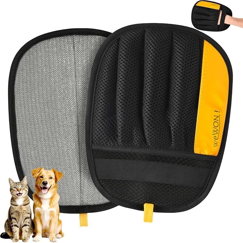 Eco-Friendly Pet Hair Removal Glove - Reusable & Washable