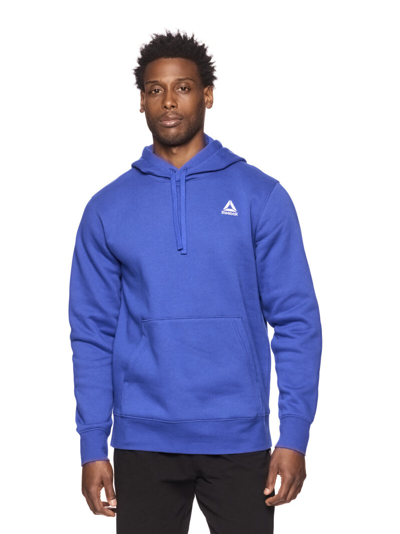 Reebok Men's Game Day Fleece Left Chest Hoodie - Ultimate Comfort and Style