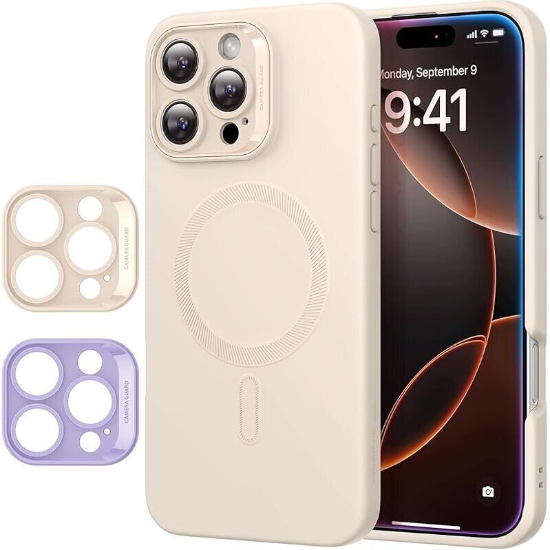 MagSafe Compatible iPhone 16 Pro Max Case with Camera Guard
