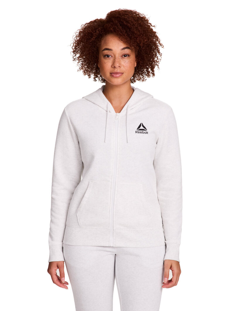 Reebok Women's Game Day Zip Up Hoodie - Versatile Comfort for Every Day