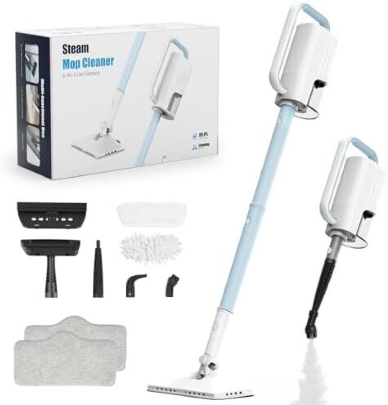 6-in-1 Steam Mop Cleaner: Deep Clean Like Never Before