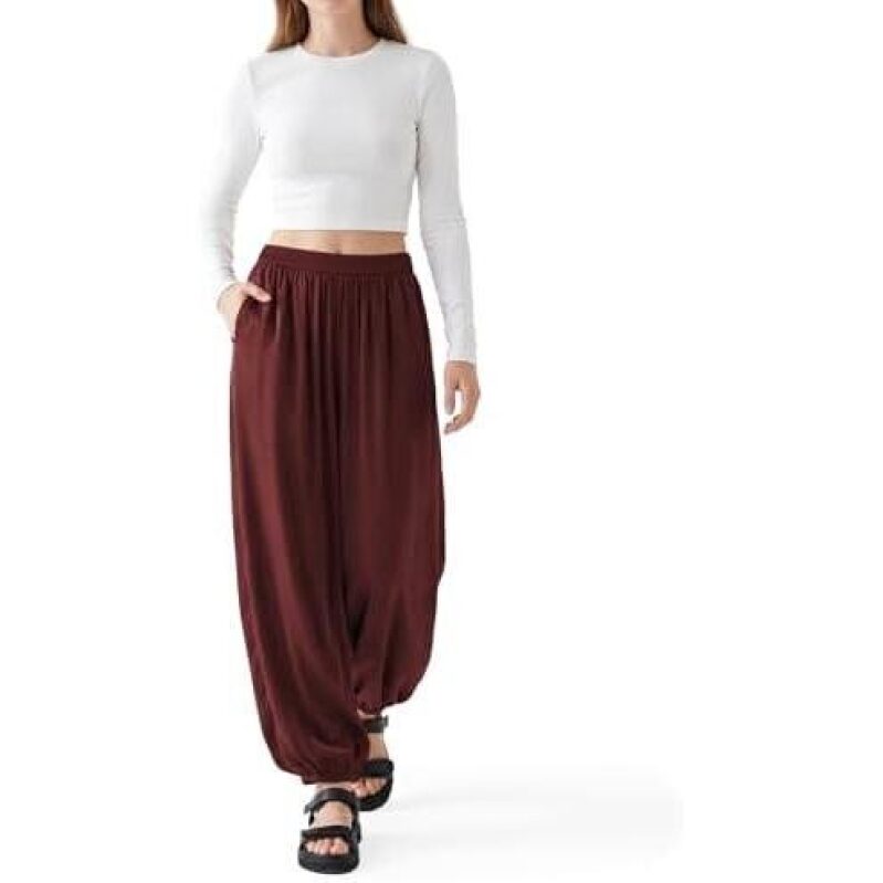 Women's Chiffon Wide-Leg Casual Pants - 50% Off