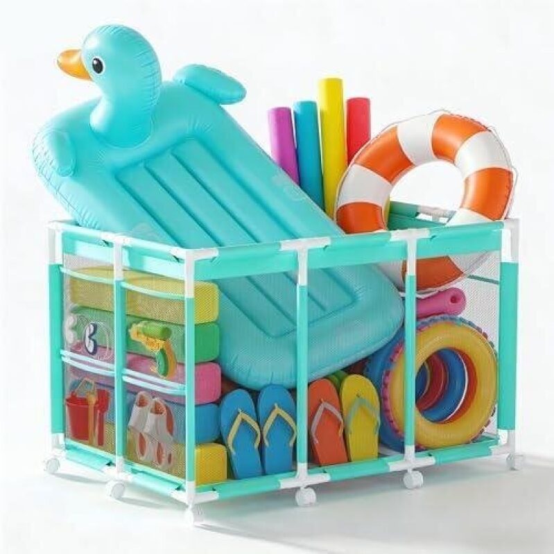 Large Capacity Pool Storage Bin - 50% OFF