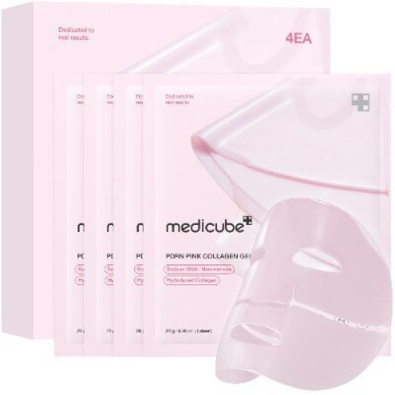 Medicube Pink Collagen Gel Mask - 4 Pack