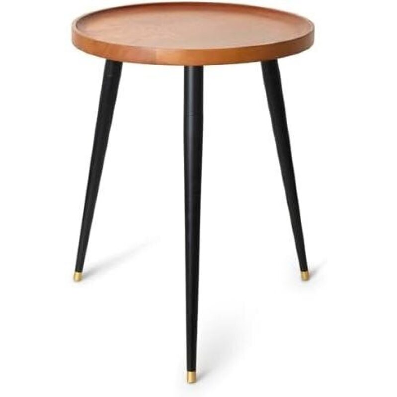 Stylish Dual-Material Side Table - 43% Off