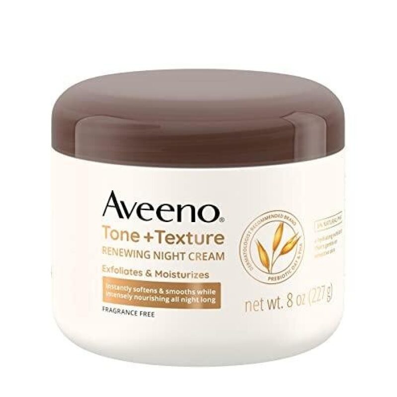 Aveeno Tone + Texture Renewing Night Cream - 35% Discount