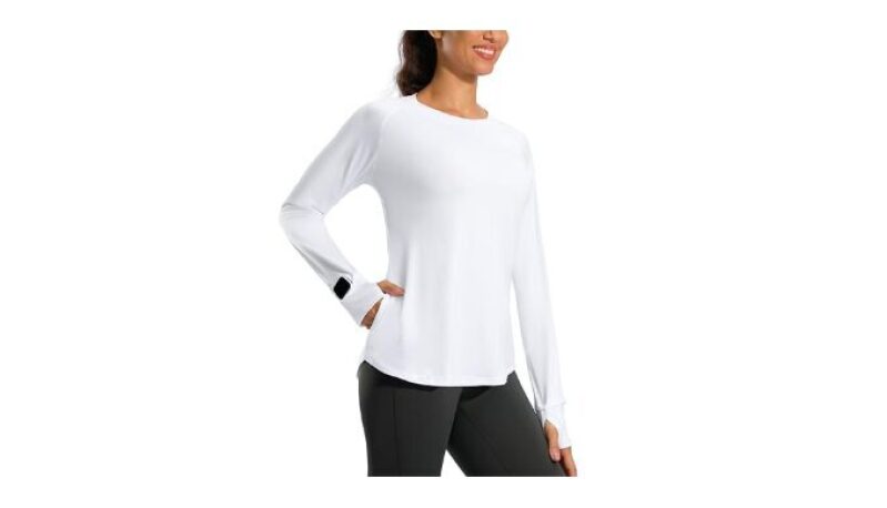 Quick Dry Lightweight Running Athletic Shirts for Women - Perfect for Jogging & Hiking