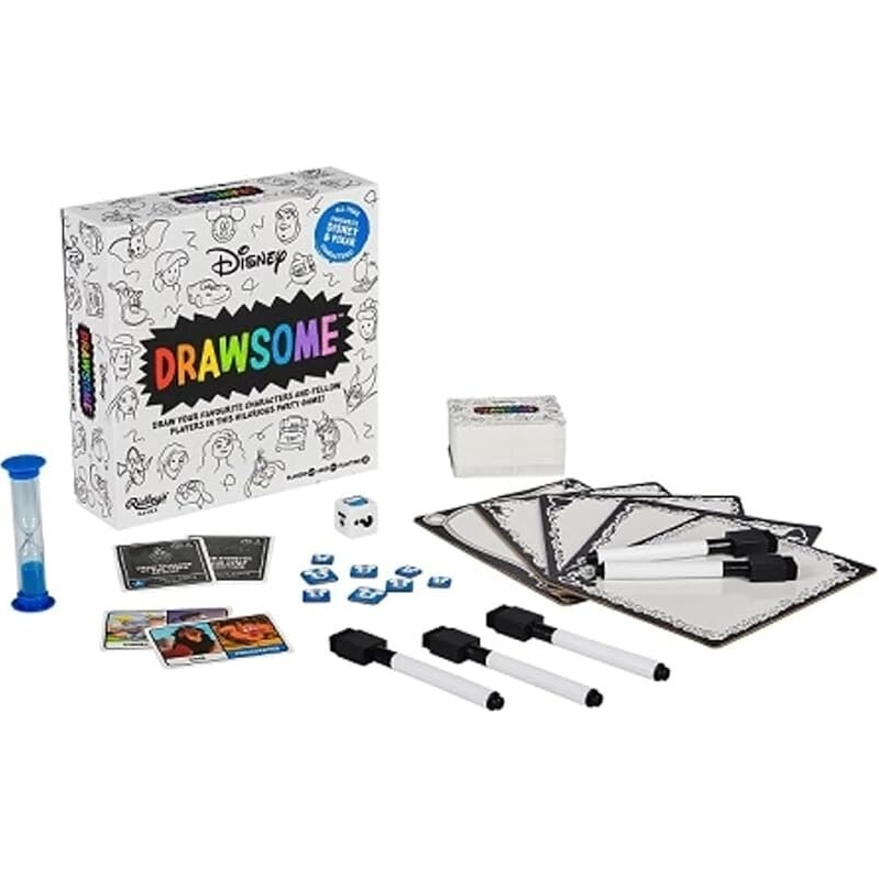 Disney Drawsome Party Game - Fun for All Ages!