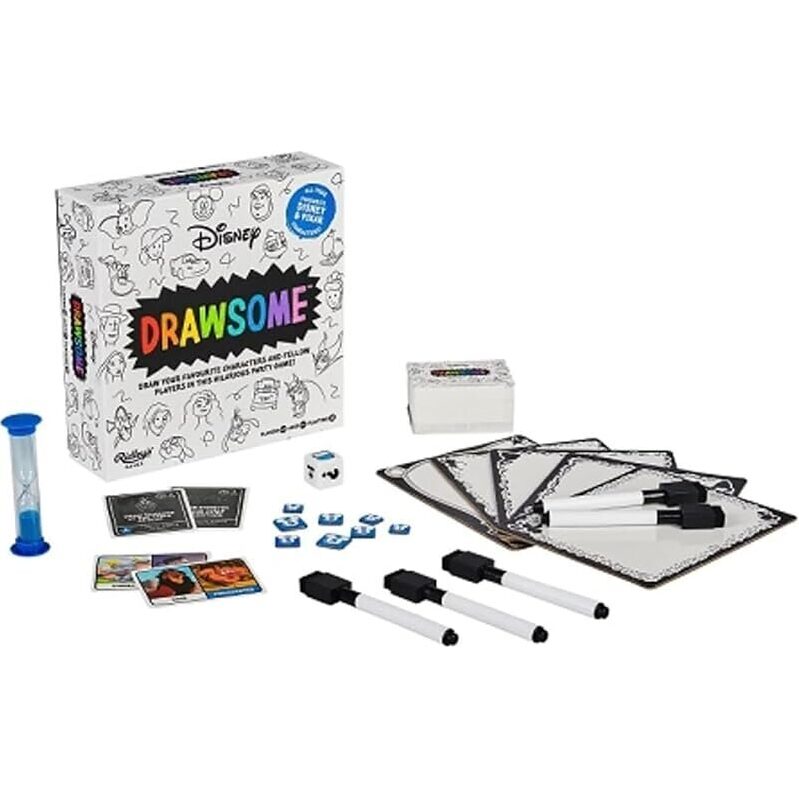 Disney Drawsome Party Game - Fun for All Ages!