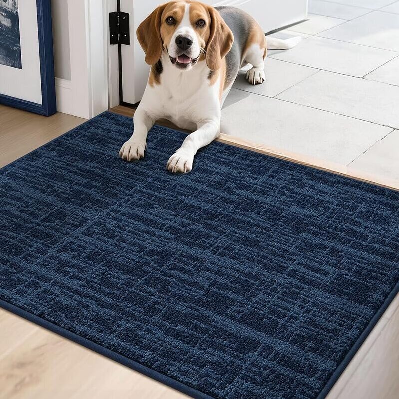 Durable Dirt Trapper Entryway Rug - 20x32-in, Premium Polyester