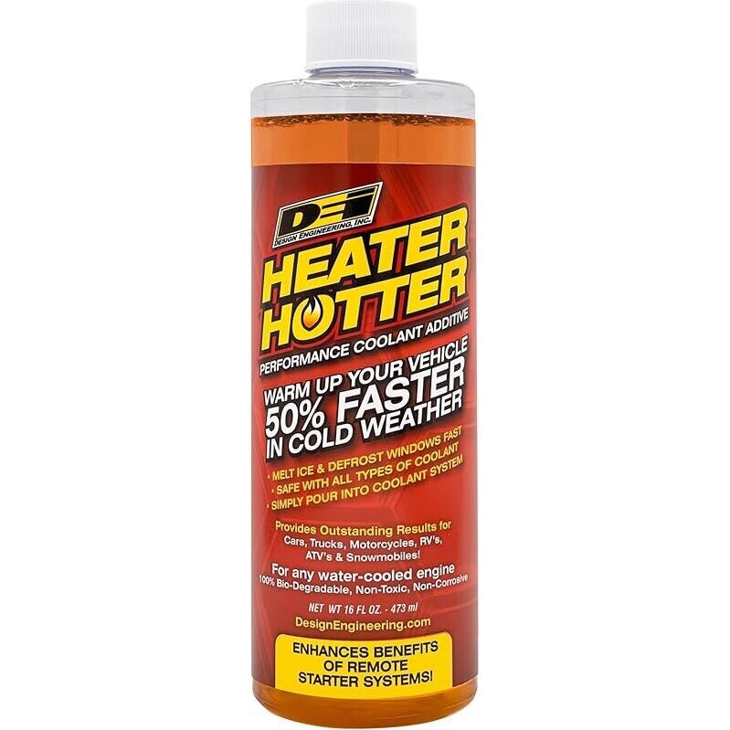 Heater Hotter Performance Coolant Additive - Enhance Winter Driving