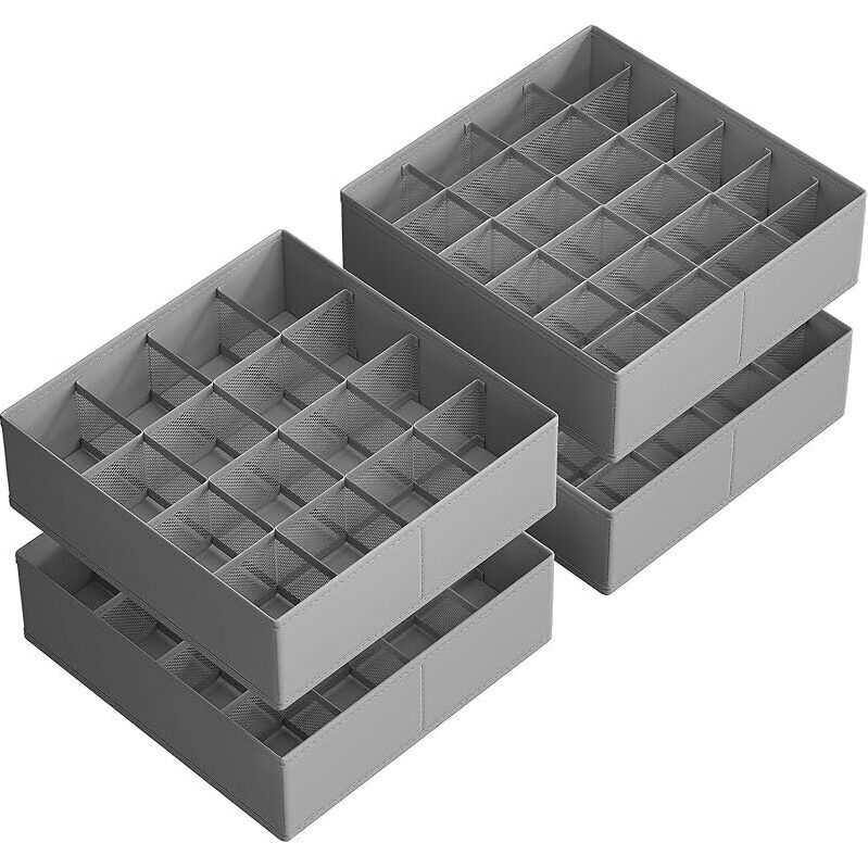 Maximize Your Storage with Songmics 4-Pack Drawer Organizers