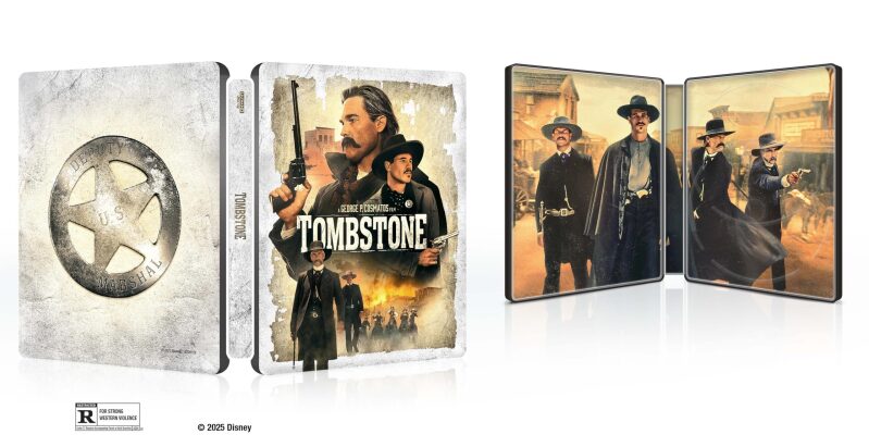 Tombstone 4K UHD + Blu-ray + Digital Steelbook - Unmissable Western Film