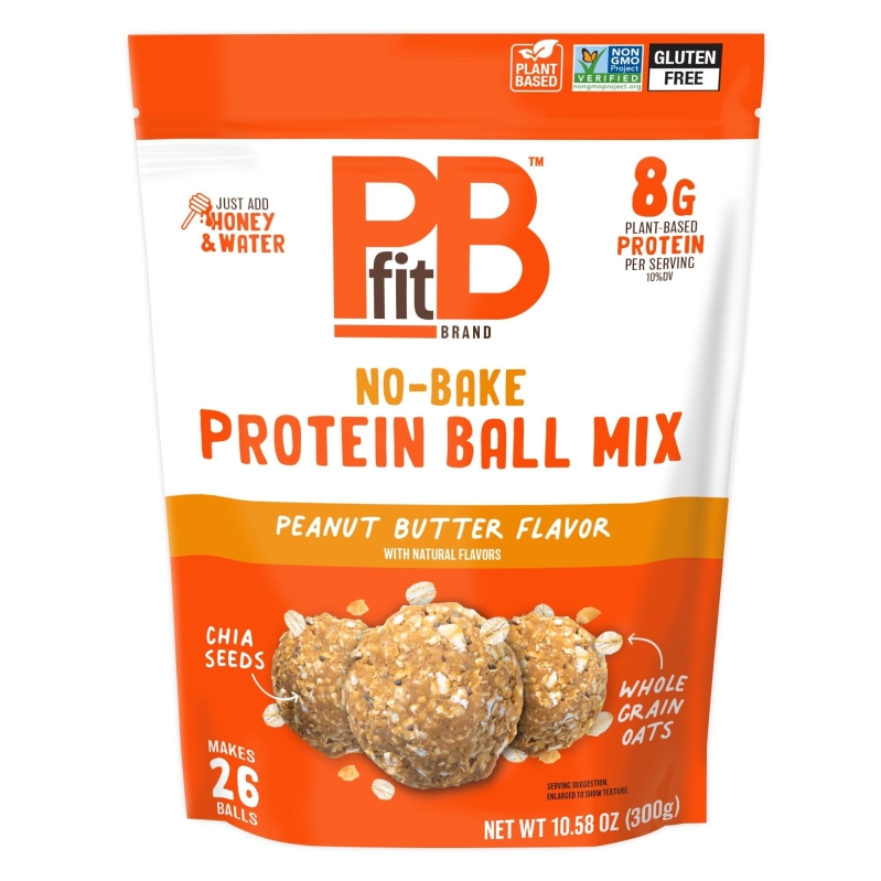 PBfit No-Bake Peanut Butter Protein Ball Mix - 10.58oz Bag