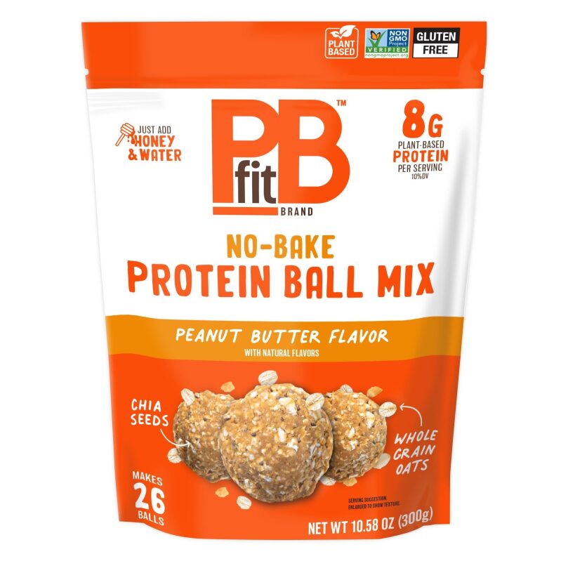 PBfit No-Bake Peanut Butter Protein Ball Mix - 10.58oz Bag