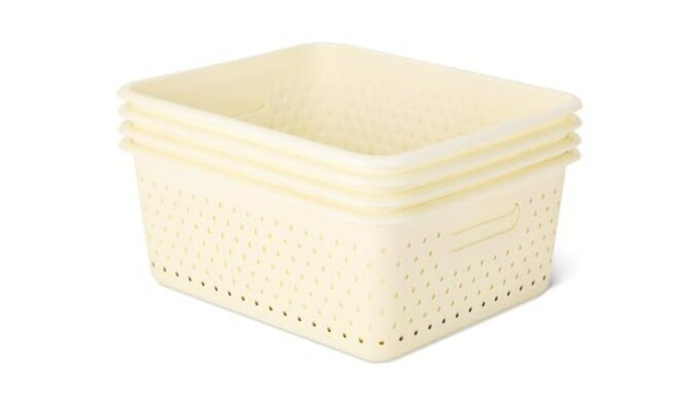 Affordable and Stylish Plastic Storage Baskets