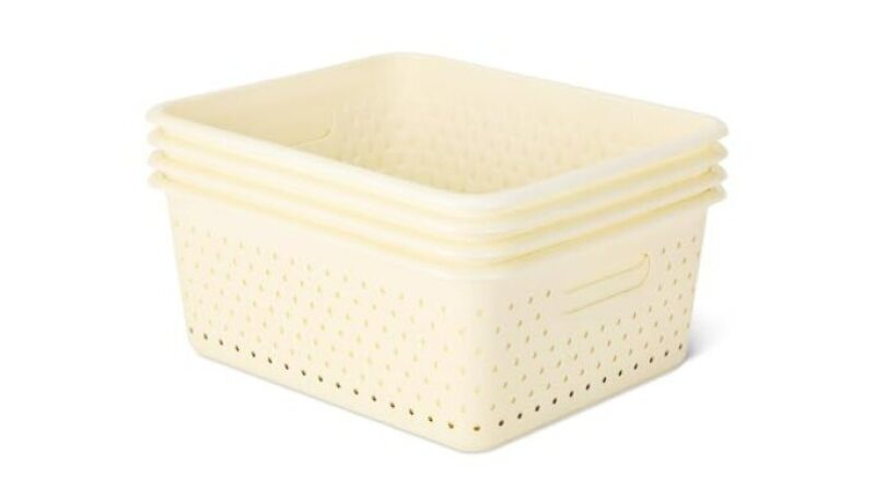 Affordable and Stylish Plastic Storage Baskets