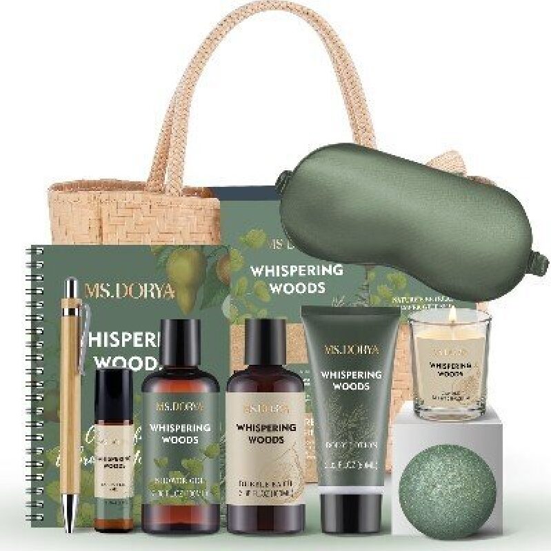 Relaxing Spa Gift Set by MS.DORYA - Perfect for Self-Care