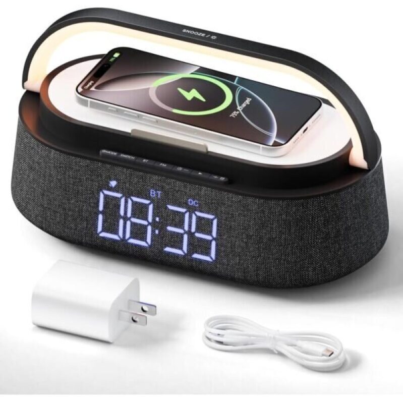 FREEFISH Bluetooth Speaker with Alarm Clock - 52% Off