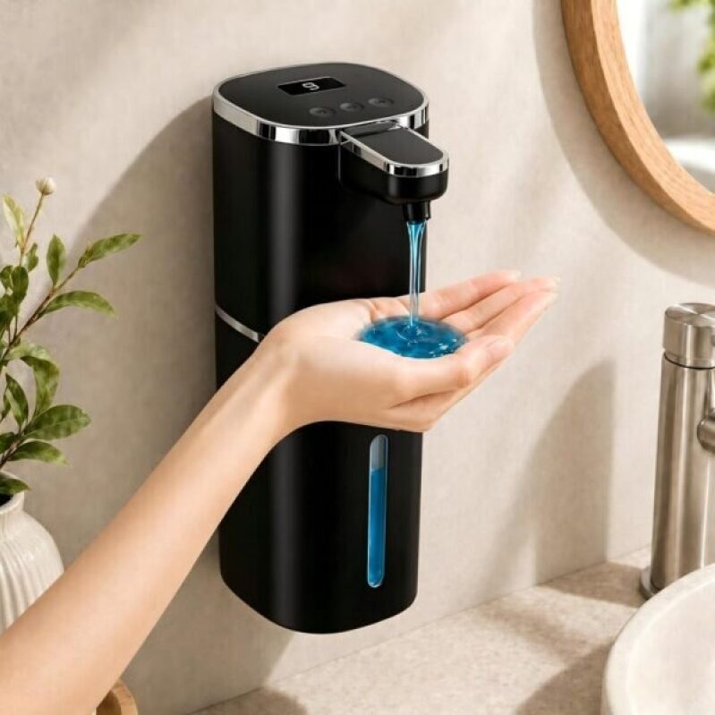 Automatic Liquid Soap Dispenser - 9-Level Adjustable, Touchless, Rechargeable