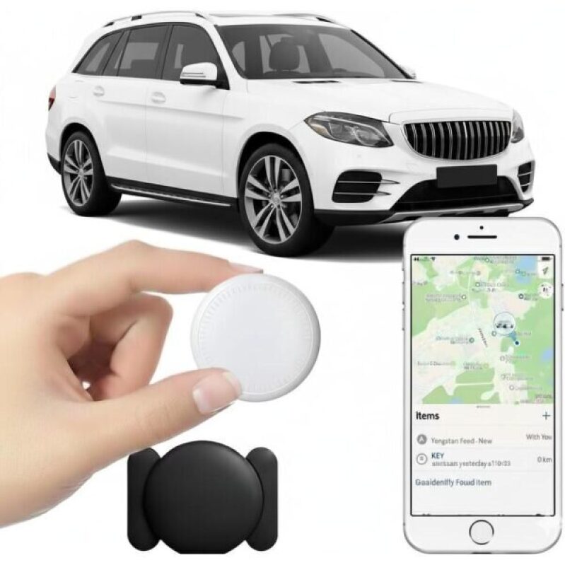 Real-Time Vehicle Tracker with Magnetic Mount, Compatible with Apple Find My (iOS Only) -70% Off