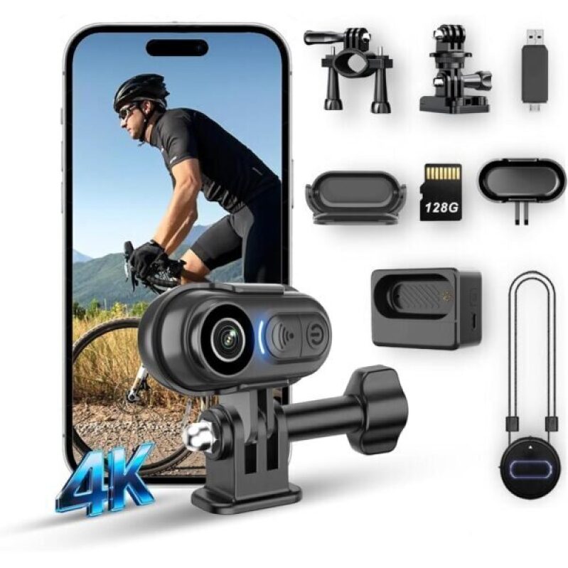 Capture Every Moment with Thumb Sports 4K Mini Body Camera – Now 53% Off!