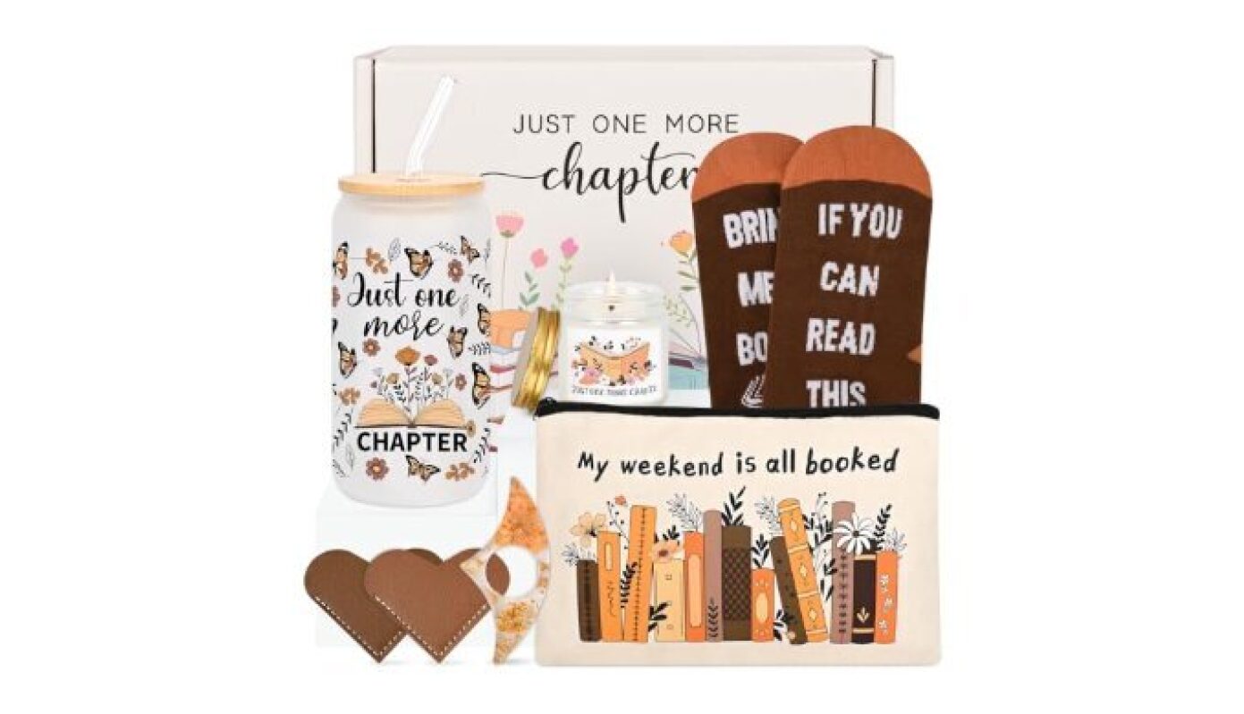 Bayelove Book Lovers Gift Set for Women: Perfect for Bookworms and Readers