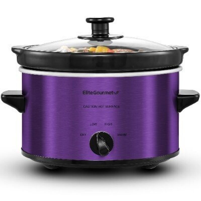 2-Quart Oval Electric Slow Cooker - Perfect for Busy Schedules