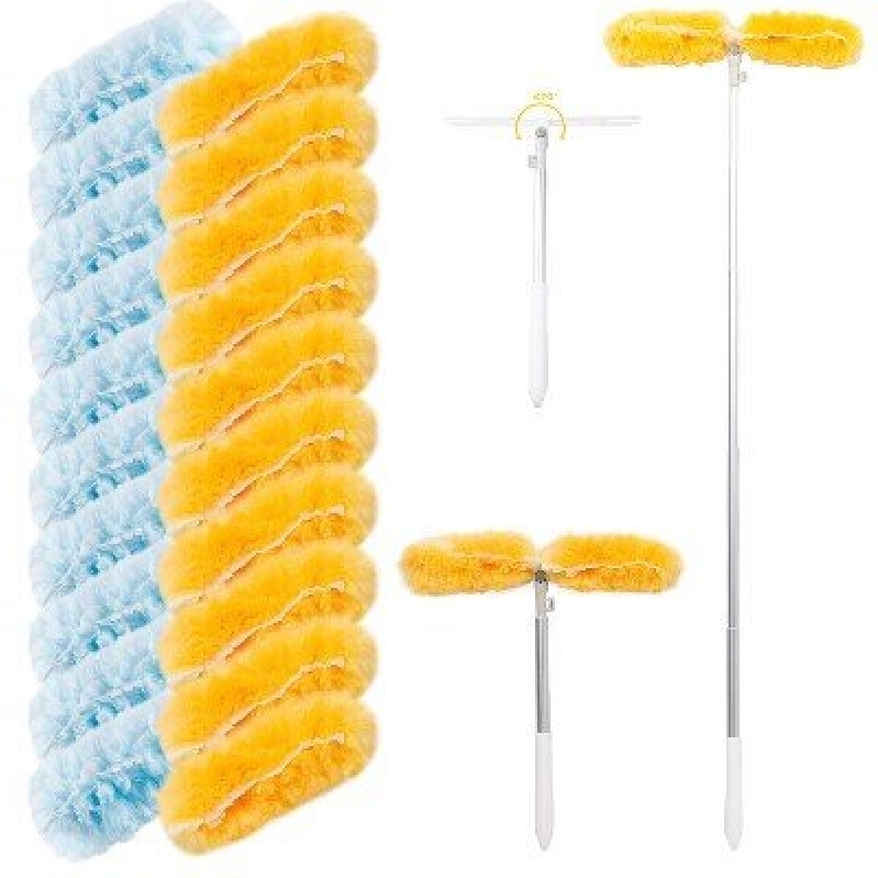 AIDELY Extendable Duster Set - Perfect for Ceilings, Windows, and More