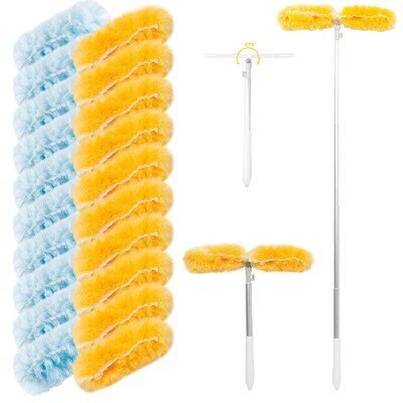 AIDELY Extendable Duster Set - Perfect for Ceilings, Windows, and More