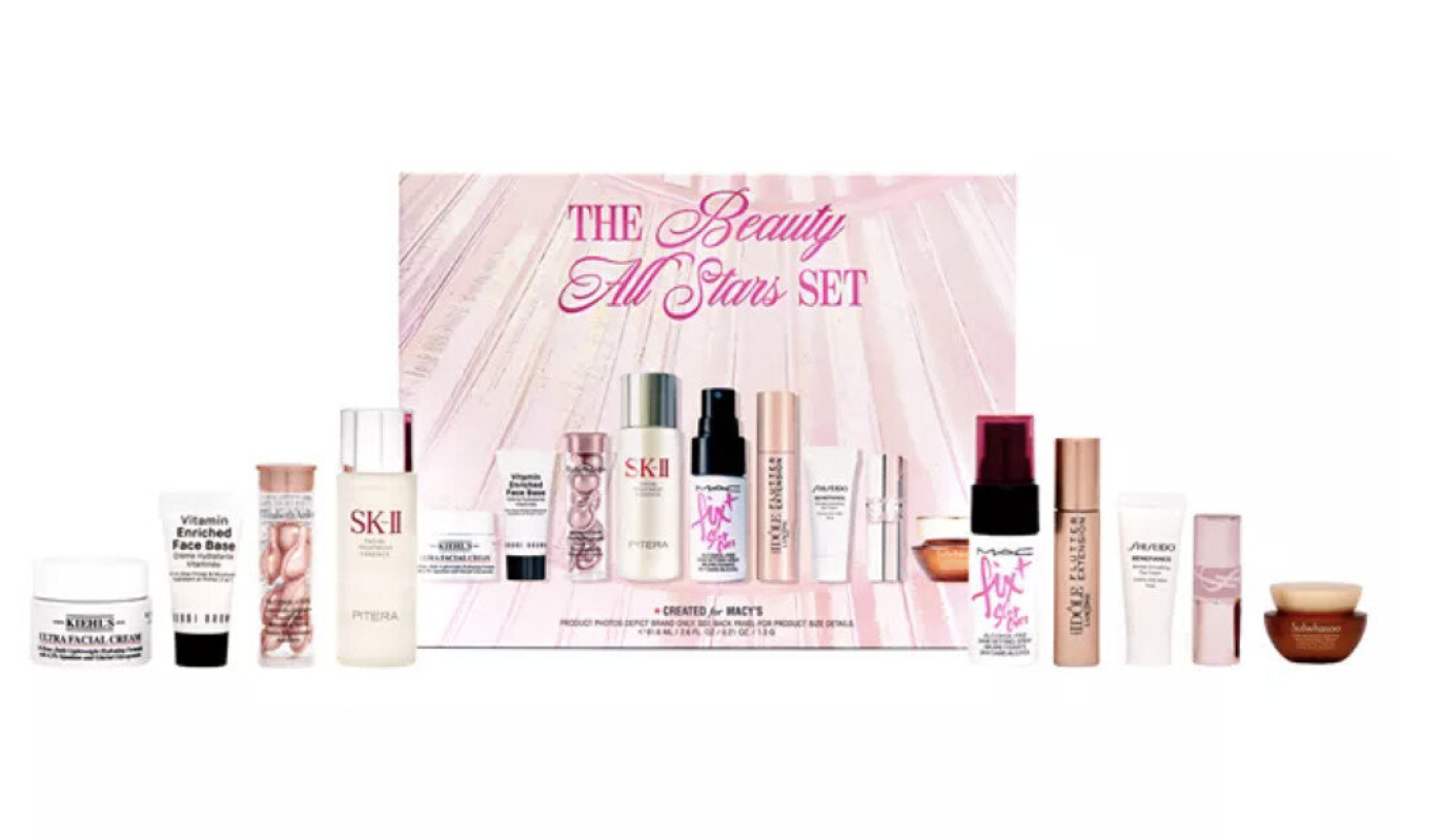 Macy's Exclusive Beauty All-Stars Set - Only $12.5 After Discount