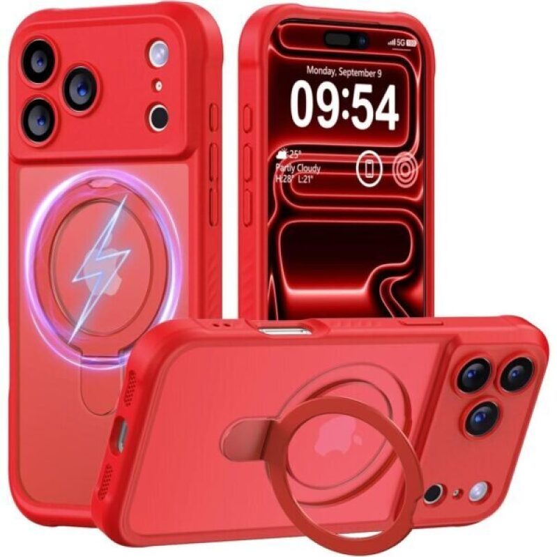 iPhone 17 Pro Red Protective Case - 57% Discount